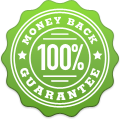 If you are unhappy with any lesson for any reason we will issue you a 100% refund. guarantee badge